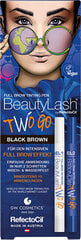 Kulmuvärvi pliiatsid RefectoCil BeautyLash Two Go, Black Brown, 2 tk. hind ja info | Ripsmetušid, lauvärvid, silmapliiatsid, seerumid | kaup24.ee