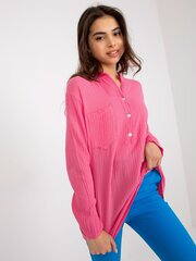 рубашка tw-ks-bi-1144.07 ярко-розовый цена и информация | Женские блузки, рубашки | kaup24.ee