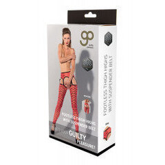 Gp printed thigh high with suspender, xl цена и информация | Сексуальное женское белье | kaup24.ee