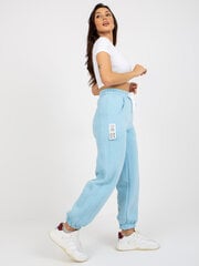 dunkelblaue culoty hose aus stoff mit karomuster цена и информация | Женские брюки | kaup24.ee