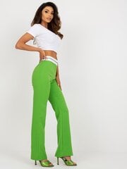 брюки dhj-sp-6971.32 светло-зеленые цена и информация | Женские брюки | kaup24.ee
