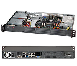 Super Micro 1U SUPERMICRO CSE-504-203B hind ja info | Arvuti (WEB) kaamerad | kaup24.ee