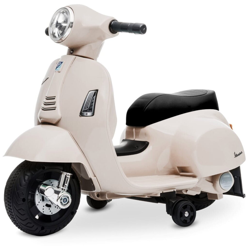 Elektriline roller lastele Vespa 35W, ecru Sun Baby hind ja info | Laste elektriautod | kaup24.ee