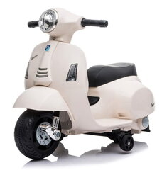 Elektriline roller lastele Vespa 35W, ecru Sun Baby hind ja info | Laste elektriautod | kaup24.ee