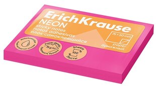Märkmepaberid ErichKrause Neon, 50x75mm, 100 lehte hind ja info | Kirjatarbed | kaup24.ee