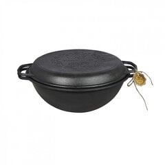 Wok-pann kaanega, 12l цена и информация | Cковородки | kaup24.ee