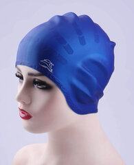 Женская силиконовая шапка для плавания, Electronics LV-2381, 1 шт цена и информация | Аксессуары для бассейнов | kaup24.ee