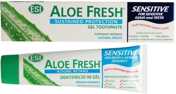 Hambapasta tundlikele hammastele ESI Aloe Fresh 100ml цена и информация | Suuhügieen | kaup24.ee