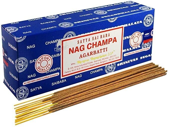 Viirukipulgad Nag Champa Agarbatti, Satya, 250 g цена и информация | Kodulõhnastajad | kaup24.ee