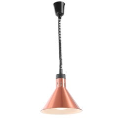 Lamp toidu soojendamiseks - rippuv kooniline vask 250W 10101551 hind ja info | Köögitarbed | kaup24.ee