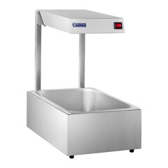 Gastronoomiline küttelamp toidusoojendaja 500W + GN1/1 anum 10089271 hind ja info | Köögitarbed | kaup24.ee