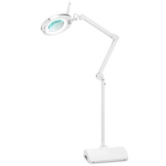 Kosmeetiline luubiga valgusti alusel suurendusklaasiga 5 dpi 60x LED diam. 127 mm 10130471 hind ja info | Laualambid | kaup24.ee