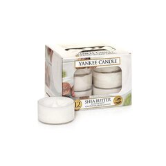Yankee Candle Aromatinės arbatos žvakės Taukmedžio sviestas 12 x 9,8 g цена и информация | Подсвечники, свечи | kaup24.ee