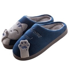 Tere tulemast koju sussid koos kassiga 38/39 WH2 NAVY 38/39 hind ja info | Naiste plätud ja sussid | kaup24.ee