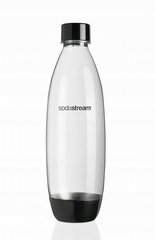 Fuse 1l pudel Soda Stream Saturator Black'ile hind ja info | Mulliveemasinad | kaup24.ee