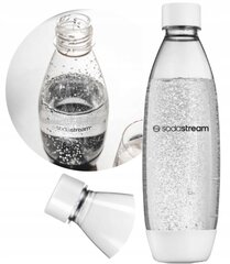 Fuse 1l pudel Soda Stream Saturatorile valge hind ja info | Mulliveemasinad | kaup24.ee