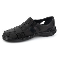 Meeste suvised nahast slip-on kingad 902MP SUMMER mustad 8383-T hind ja info | Naiste kingad | kaup24.ee