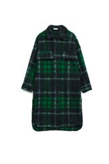 Итальянское шерстяное женское пальто Lumina, зеленое цена и информация | Женские пальто | kaup24.ee