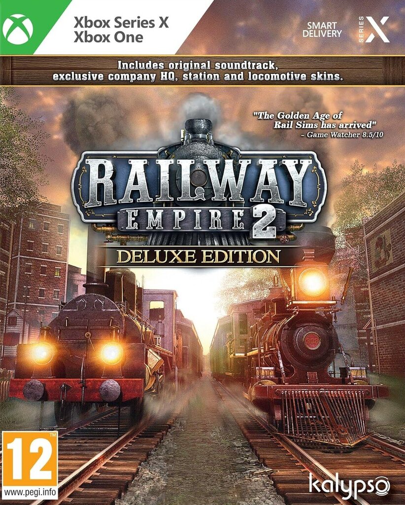 Компьютерная игра Railway Empire 2 Deluxe Edition цена | kaup24.ee