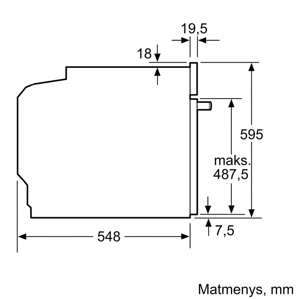 Bosch HBG7722B1S hind ja info | Ahjud | kaup24.ee