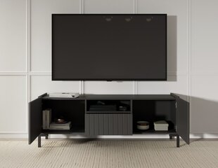 TV alus ADRK Furniture Larista, must hind ja info | TV alused | kaup24.ee