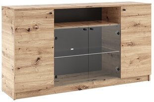 Тумба ADRK Furniture Evi I, коричневая цена и информация | Шкафчики в гостиную | kaup24.ee