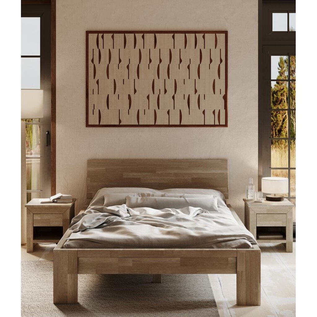 Voodi Olivia, 180x200 cm, sonoma tamm hind ja info | Voodid | kaup24.ee