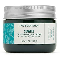 The Body Shop Seaweed Oil-Control Gel Cream Дневной гель-крем с морскими водорослями 50мл цена и информация | Кремы для лица | kaup24.ee