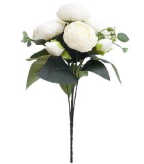 Искусственные белые пионы 1 шт. G12 цена и информация | Искусственные цветы | kaup24.ee