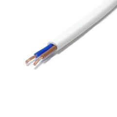 Гибкий кабель OMYp 2x0,5 300-500В плоский H03VVH2-F цена и информация | Кабели и провода | kaup24.ee