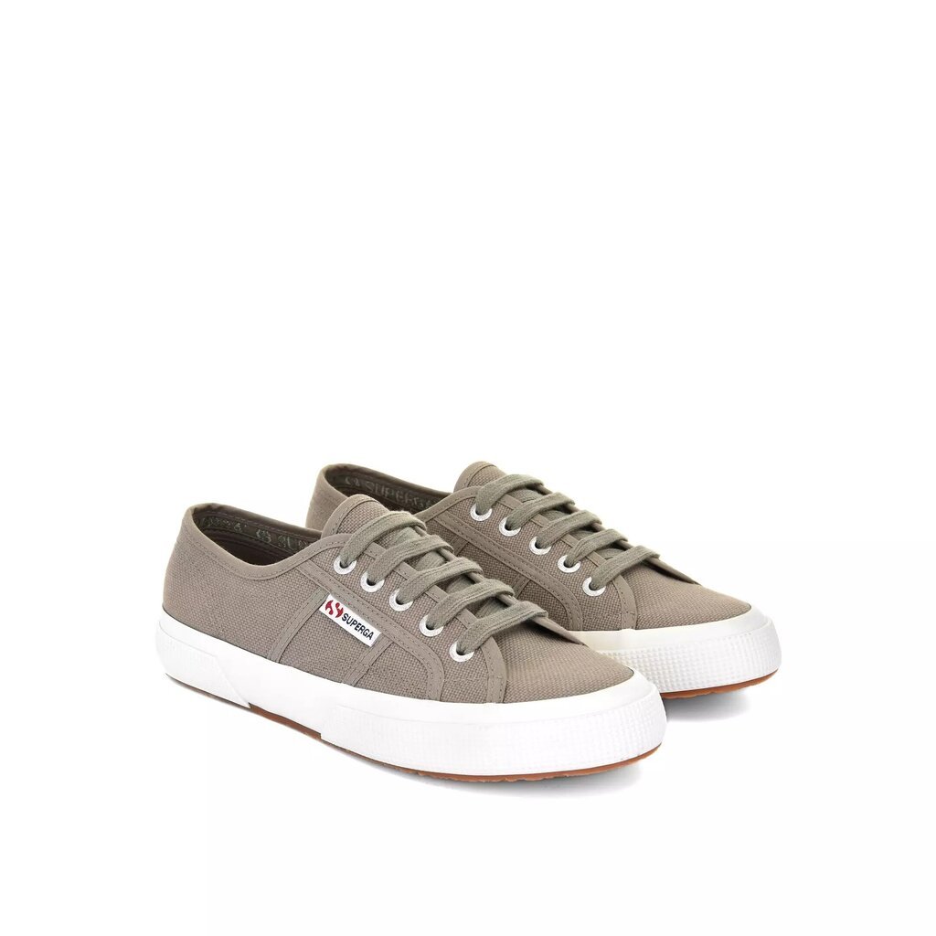 Superga naiste vabaajajalatsid 2750-COTU, khaki hind ja info | Naiste spordi- ja vabaajajalatsid | kaup24.ee