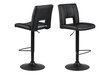 2-tooli komplekt Sylvia, must цена и информация | Söögilaua toolid, köögitoolid | kaup24.ee