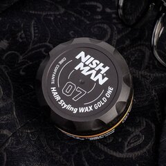 Juuksevaha Nishman Hair Styling Wax 07 Gold One meestele, 150 ml hind ja info | Viimistlusvahendid juustele | kaup24.ee