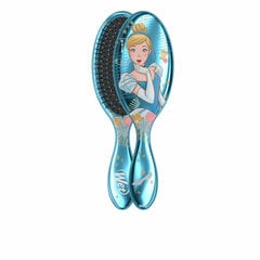 Ovaalne juuksehari The Wet Brush Disney Princess Blue Cinderella, 1 tk hind ja info | Juukseharjad, kammid, juuksuri käärid | kaup24.ee