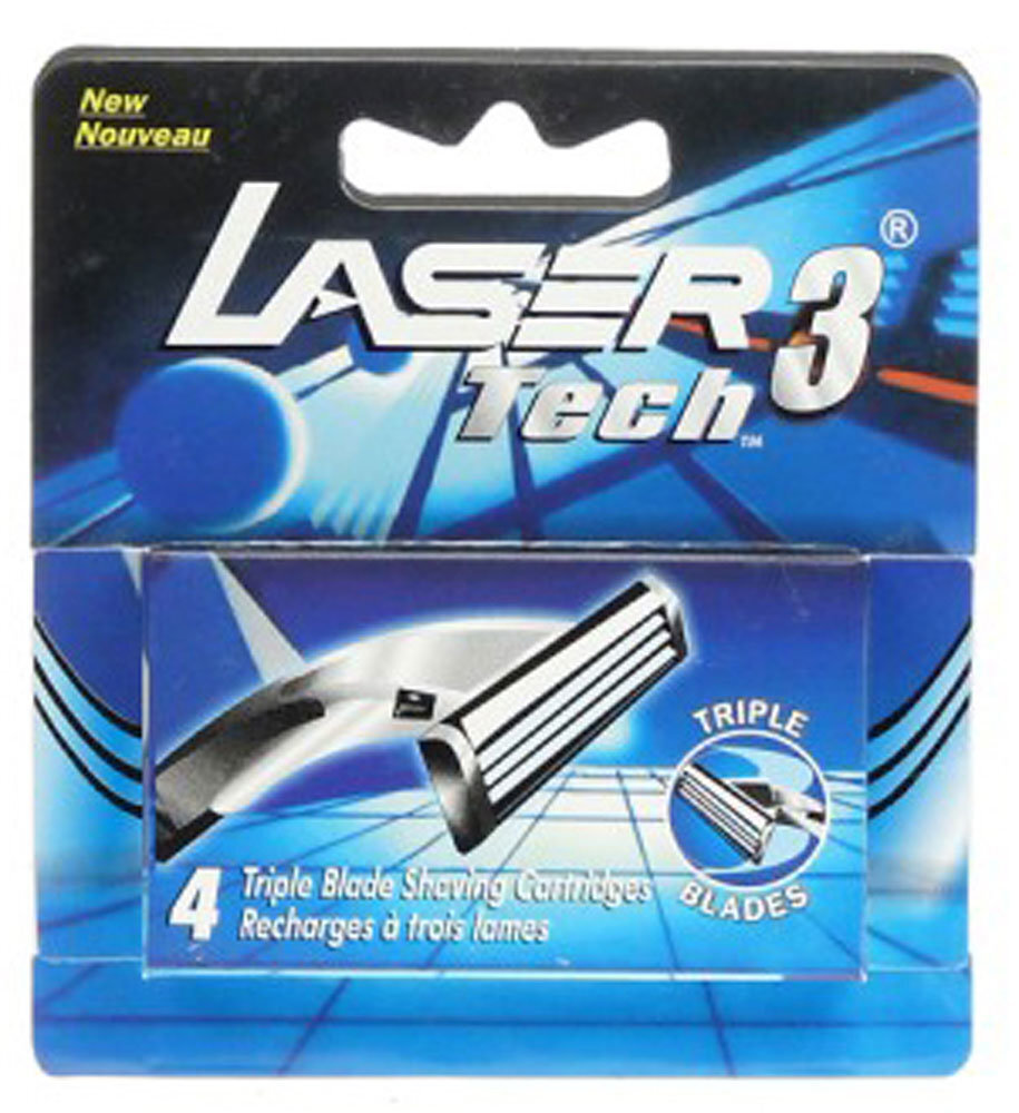 Vahetatav pea raseerijale Laser Tech3 4 tk hind ja info | Raseerimisvahendid | kaup24.ee