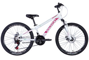 Laste jalgratas Discovery Rider 24", valge/roosa hind ja info | Jalgrattad | kaup24.ee