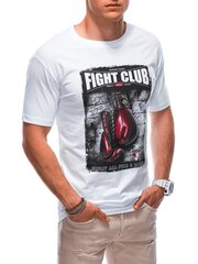 мужская футболка s1861 - белая цена и информация | Мужские футболки | kaup24.ee