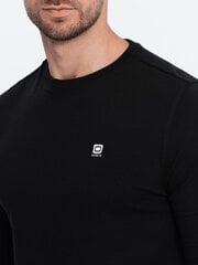 T-särk meestele Ombre Clothing, must hind ja info | Meeste T-särgid | kaup24.ee