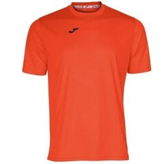 T-särk poistele Joma Combi Junior 100052.040 jalgpallisärk, oranž hind ja info | Poiste särgid | kaup24.ee