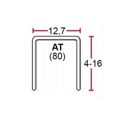 Pneumaatiline haamer 4PRO8016 hind ja info | Käsitööriistad | kaup24.ee