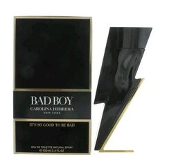 Tualettvesi Carolina Herrera Bad Boy EDT meestele 100 ml hind ja info | Meeste parfüümid | kaup24.ee