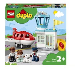 10961 LEGO® DUPLO Town Самолет и аэропорт цена и информация | Конструкторы и кубики | kaup24.ee