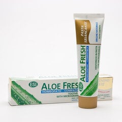 Зубная паста ESI Aloe Fresh Whitening Homeopathic, 100 мл цена и информация | Для ухода за зубами | kaup24.ee