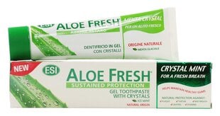 Зубная паста с кристаллами ESI Aloe Fresh Mint, 100мл цена и информация | Для ухода за зубами | kaup24.ee