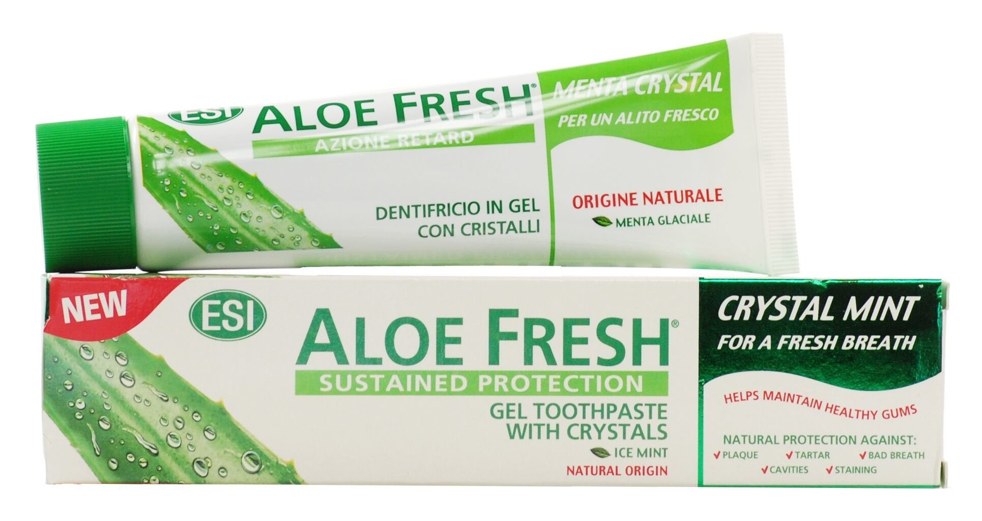 Hambapasta Crystal ESI Aloe Fresh Mint 100ml цена и информация | Suuhügieen | kaup24.ee