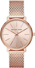 Женский часы Michael Kors Pyper, размеры корпуса 38 мм, три воздушные работы, браслет из нержавеющей стали цена и информация | Женские часы | kaup24.ee