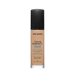 Тональная основа-сыворотка Miss Sporty Naturally Perfect Serum Moisturizing Foundation 30, 30 мл цена и информация | Пудры, базы под макияж | kaup24.ee