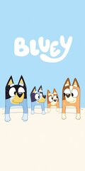 Детское полотенце Bluey, 70x140 см цена и информация | Полотенца | kaup24.ee