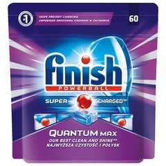 Finish Quantum Max таблетки для посудомойки, 60 шт цена и информация | Finish Духи, косметика | kaup24.ee