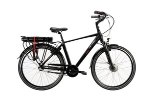 Электрический велосипед Devron 28125-530 YS728 28'', черный цена и информация | Электровелосипеды | kaup24.ee